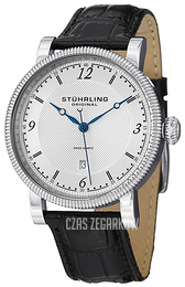 Stührling Original Srebrny/Skóra Ø44 mm 719.01