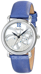 Stührling Original Srebrny/Skóra Ø34 mm 737.01