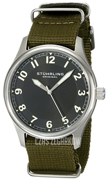 Stührling Original Aviator Szary/Tkanina Ø43 mm 741.SET01