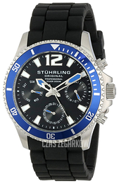 Stührling Original Czarny/Guma Ø42 mm 805R.SET.01