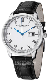Stührling Original Srebrny/Skóra Ø40 mm 831L.01