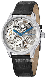 Stührling Original Srebrny/Skóra Ø40 mm 863.01