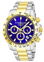 Stührling Original Monaco Niebieski/Stal Ø42 mm 891.04