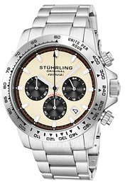 Stührling Original Monaco Żółty/Stal Ø42 mm 891.05