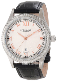 Stührling Original Srebrny/Skóra Ø46.1 mm 91C.33152