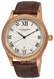 Stührling Original Biały/Skóra Ø46 mm 91C.3345K2