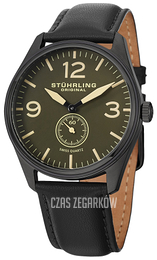 Stührling Original Aviator Szary/Skóra Ø42 mm 931.02