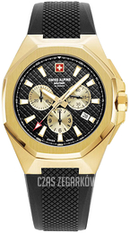 Swiss Alpine Military Typhoon Czarny/Guma Ø42 mm 7005.9817