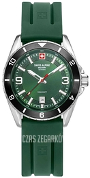 Swiss Alpine Military Sierra Zielony/Guma Ø42 mm 7034.1838
