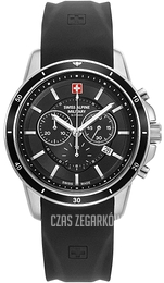 Swiss Alpine Military Douglas Czarny/Guma Ø44 mm 7089.9837