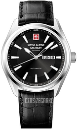 Swiss Alpine Military Alpine by Grovana Niebieski/Skóra Ø43 mm 7090.2537