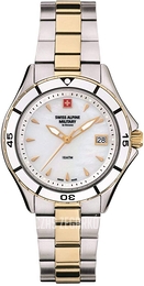 Swiss Alpine Military Nautilus Biały/Pozlacana Ø36 mm 7740.1143