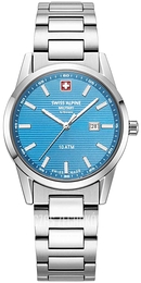 Swiss Alpine Military Argos Niebieski/Stal Ø34 mm 7767.1131