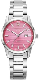 Swiss Alpine Military Argos Różowy/Stal Ø34 mm 7767.1136