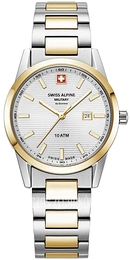 Swiss Alpine Military Argos Srebrny/Stal Ø34 mm 7767.1142