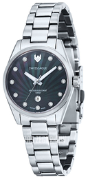 Swiss Eagle Cadet Czarny/Stal Ø32 mm SE-6048-11