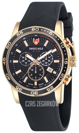 Swiss Eagle Tactical Czarny/Guma Ø45 mm SE-9057-04