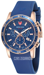 Swiss Eagle Tactical Niebieski/Guma Ø45 mm SE-9057-06