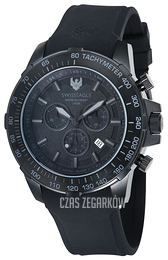 Swiss Eagle Herzog Czarny/Guma Ø45 mm SE-9065-06