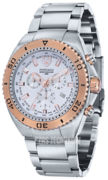 Swiss Eagle Carrier Biały/Stal Ø46 mm SE-9072-33