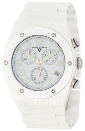 Swiss Legend Throttle Biały/Czeramiczna Ø46 mm 10028-WWSA