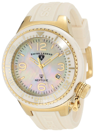 Swiss Legend Neptune Żółty/Guma Ø44 mm 11844-BGWGA