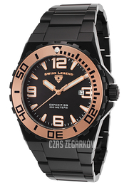 Swiss Legend Expedition Czarny/Stal Ø46 mm SL-10008-BB-11-RA