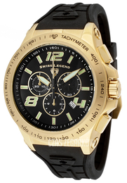 Swiss Legend Sprint Racer Czarny/Guma Ø46 mm SL-10040-YG-01