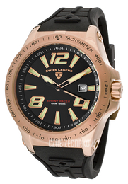 Swiss Legend Sprint Racer Czarny/Guma Ø47 mm SL-10043-RG-01