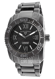 Swiss Legend Commander Czarny/Stal Ø46 mm SL-10059-GM-11