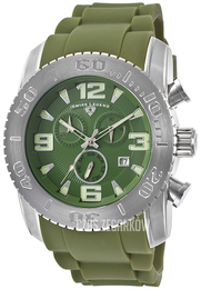 Swiss Legend Commander Zielony/Guma Ø47 mm SL-10067-017