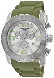 Swiss Legend Commander Srebrny/Guma Ø47 mm SL-10067-02S-MGRS