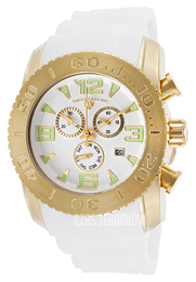 Swiss Legend Commander Biały/Guma Ø47 mm SL-10067-YG-02