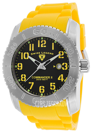 Swiss Legend Commander Czarny/Guma Ø47 mm SL-10068-01-YLSA
