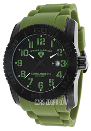 Swiss Legend Commander Czarny/Guma Ø47 mm SL-10068-BB-01-MGRSA