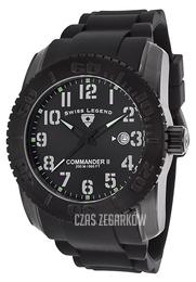 Swiss Legend Commander Czarny/Guma Ø47 mm SL-10068-BB-01-SA
