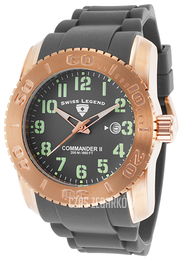 Swiss Legend Commander Szary/Guma Ø47 mm SL-10068-RG-014