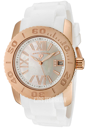 Swiss Legend Commander Biały/Guma Ø37 mm SL-10114-RG-02MOP