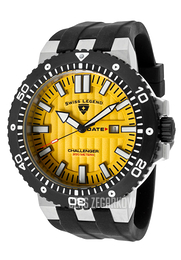 Swiss Legend Challenger Żółty/Guma Ø50 mm SL-10126-07-BB