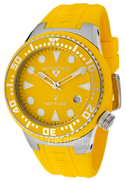 Swiss Legend Neptune Żółty/Guma Ø44 mm SL-11044D-07