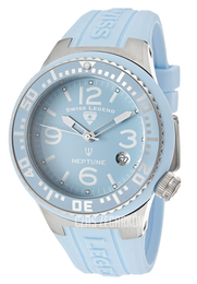 Swiss Legend Neptune Niebieski/Guma Ø44 mm SL-11044P-012