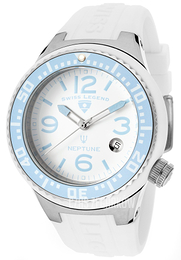 Swiss Legend Neptune Biały/Guma Ø44 mm SL-11044P-02-BBLB