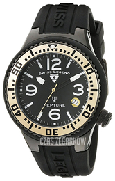 Swiss Legend Neptune Czarny/Guma Ø44 mm SL-11044P-BB-01-GA-WC