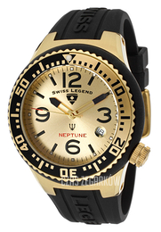 Swiss Legend Neptune Zloty/Guma Ø44 mm SL-11044P-YG-010-GDB