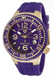 Swiss Legend Neptune Purpurowy/Guma Ø44 mm SL-11044P-YG-011