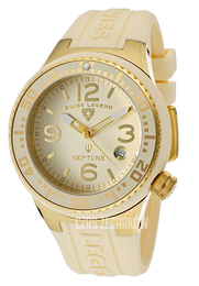 Swiss Legend Neptune Brązowy/Guma Ø44 mm SL-11044P-YG-016