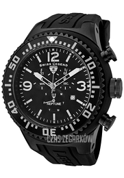 Swiss Legend Neptune Czarny/Guma Ø52 mm SL-11812P-BB-01-WA