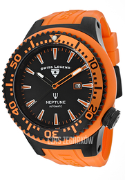 Swiss Legend Neptune Czarny/Guma Ø52 mm SL-11818A-BB-01-OBS-W