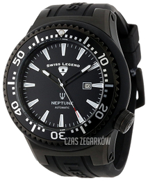 Swiss Legend Neptune Czarny/Guma Ø52 mm SL-11818A-BB-01-SA-W