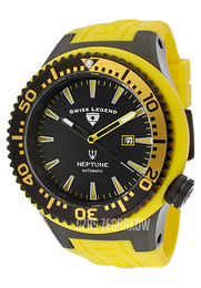 Swiss Legend Neptune Czarny/Guma Ø52 mm SL-11818A-BB-01-YBL-W